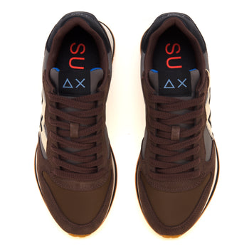Sneaker SUN68 Jaki 2.0 Bicolor in camoscio e tessuto - 5
