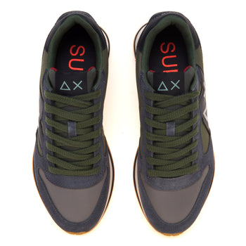 Sneaker SUN68 Jaki 2.0 Bicolor in camoscio e tessuto - 5