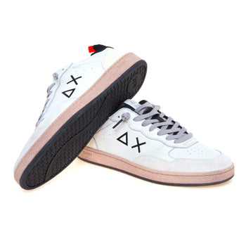 Sneaker SUN68 Urban Basket in pelle - 4