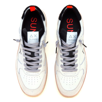 Sneaker SUN68 Urban Basket in pelle - 5