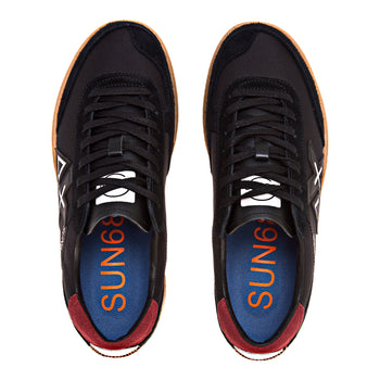 Sneaker SUN68 Luis Nylon in camoscio e tessuto - 5