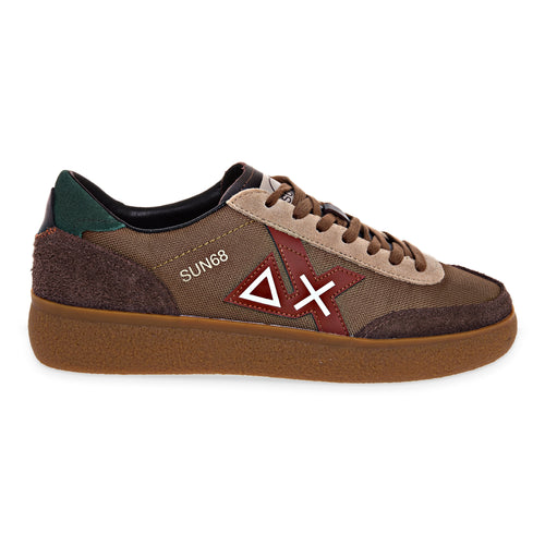 Sneaker SUN68 Luis Nylon in camoscio e tessuto