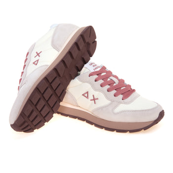 Sneaker SUN68 Ally Solid in camoscio e tessuto - 4