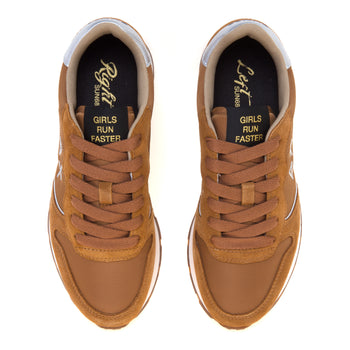 Sneaker SUN68 Ally Silver Gold in camoscio e tessuto - 5