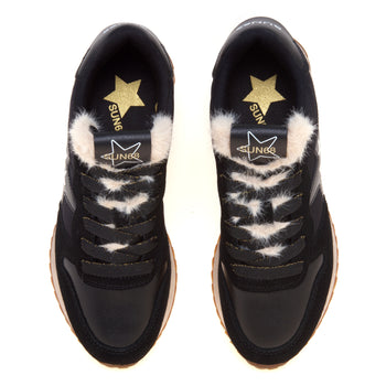 Sneaker SUN68 Stargirl Animalier in camoscio e tessuto - 5