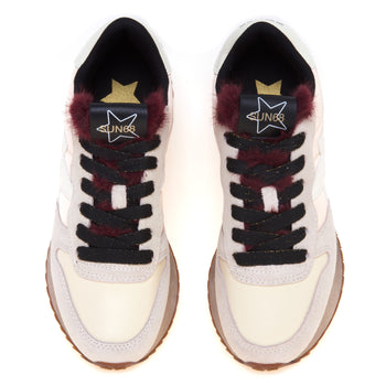 Sneaker SUN68 Stargirl Animalier in camoscio e tessuto - 5