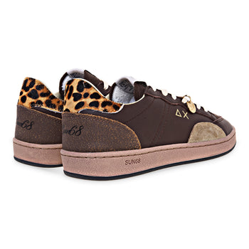 Sneaker SUN68 Urban Street in pelle - 3