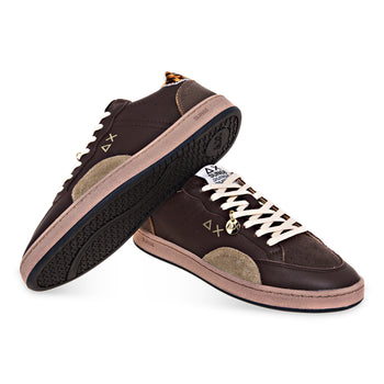 Sneaker SUN68 Urban Street in pelle - 4