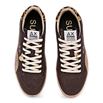 Sneaker SUN68 Urban Street in pelle - 5