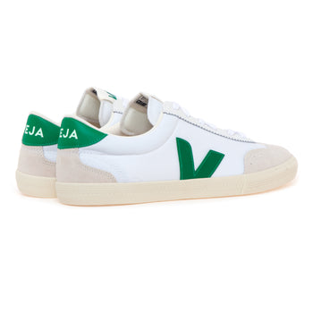 Sneaker Veja retro-volley in canvas e camoscio - 3