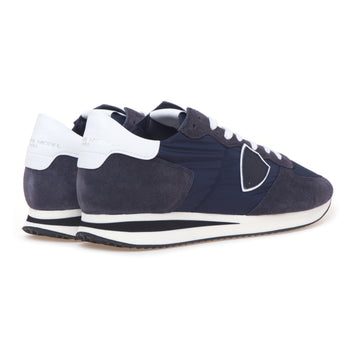 Philippe Model TRPX-Sneaker aus Wildleder und Stoff - 3