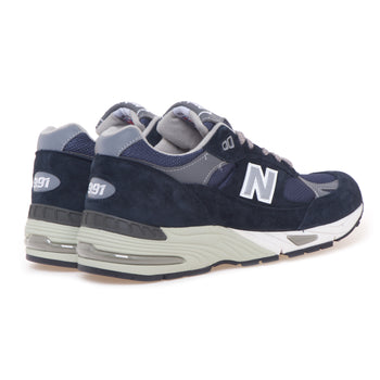 Sneaker New Balance 991 in camoscio e tessuto - 3