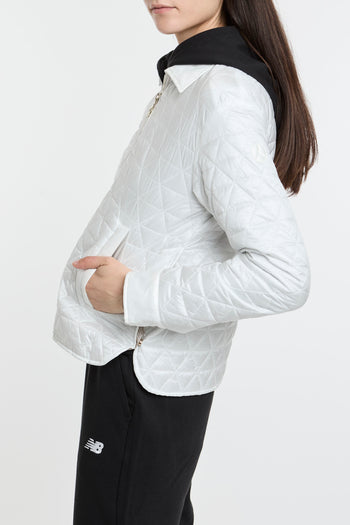 Overshirt People Of Shibuya in nylon ultralight trapuntato con zip - 4