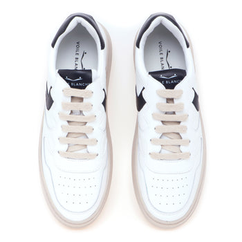 Sneaker Voile Blanche Layton 01 in pelle - 5