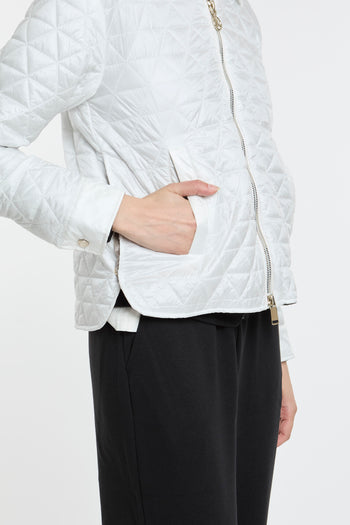 Overshirt People Of Shibuya in nylon ultralight trapuntato con zip - 8