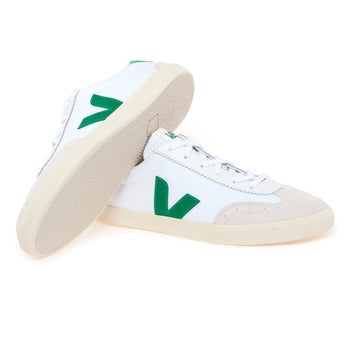 Sneaker Veja retro-volley in canvas e camoscio - 4