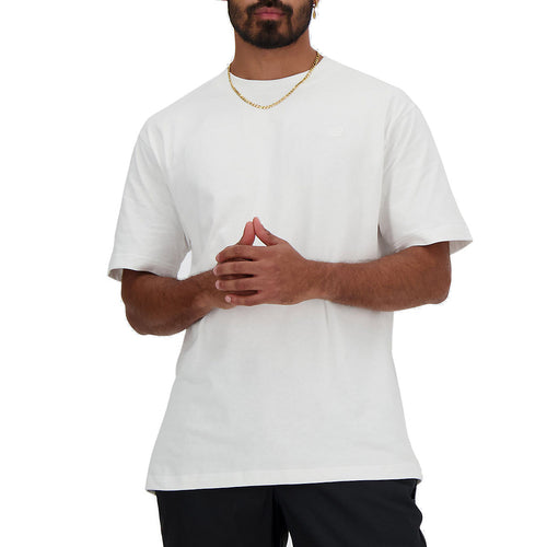 T-shirt New Balance in cotone con logo ricamato