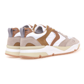 Sneaker Voile Blanche Club20 in camoscio e nylon - 3