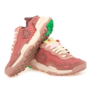 Sneaker Satorisan "Chacrona Laser Premium" in pelle forata e camoscio - 4