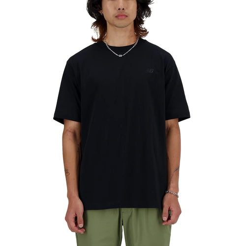 T-shirt New Balance in cotone con logo ricamato