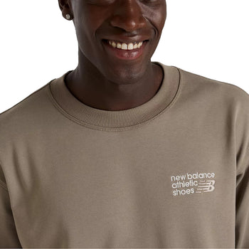 Felpa a girocollo New Balance in cotone - 3