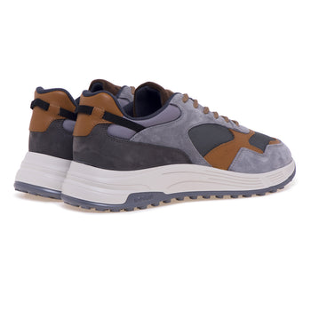 Hogan Hyperlight sneaker in suede and fabric - 3