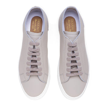 Doucal's sneaker in hammered leather - 5