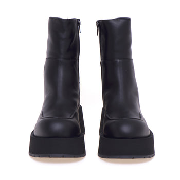 Paloma Barcelò leather ankle boot with Norwegian stitching - 5