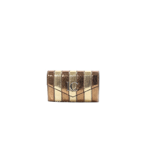 The Carrie night edition clutch bag with V-flap