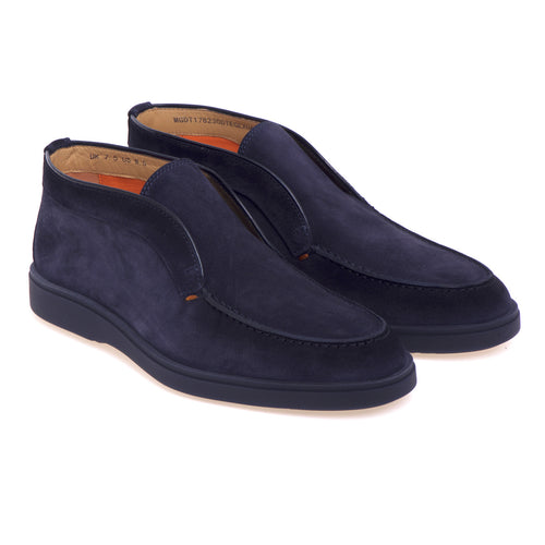 Santoni ankle boots in suede without laces - 2