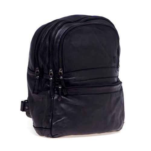 Minoronzoni backpack in vintage effect leather