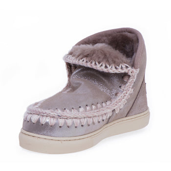 MOU Eskimo Sneaker boot in microglitter - 4