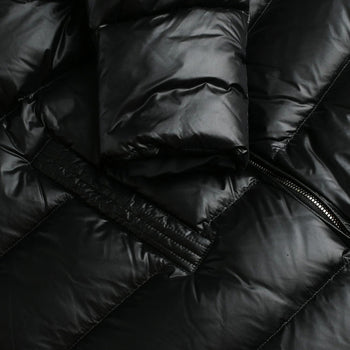 People Of Shibuya 3/4 length down jacket in quilted nylon - 5