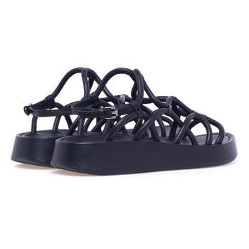 ASH "Venus" leather sandal with padded mignon - 3