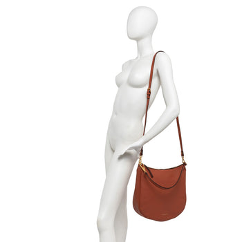 Gianni Chiarini "Brooke" shoulder bag in textured leather - 8
