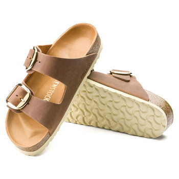 Ciabatta Birkenstock Arizona Big Buckle in pelle oliata - 5