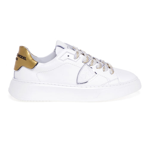 Philippe Model Temple sneaker in leather - 1
