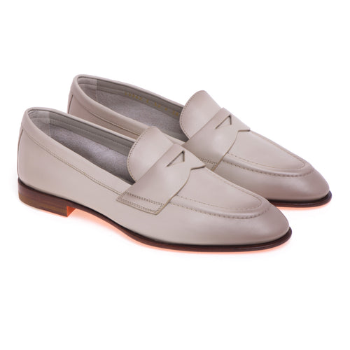 Santoni penny loafer in antique leather - 2