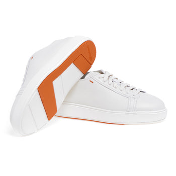 Santoni leather sneakers - 4