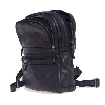 Minoronzoni backpack in vintage effect leather - 4