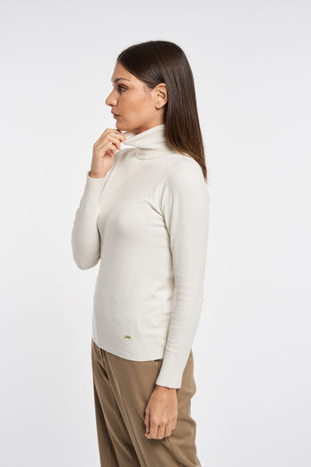 Kaos turtleneck sweater in polyviscose - 4