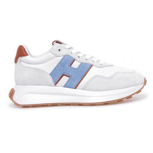 Sneaker Hogan H641 in pelle e camoscio - 1
