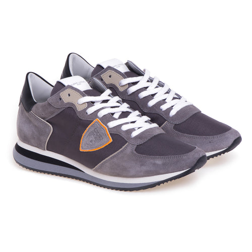 Philippe Model TRPX sneaker in suede and fabric - 2