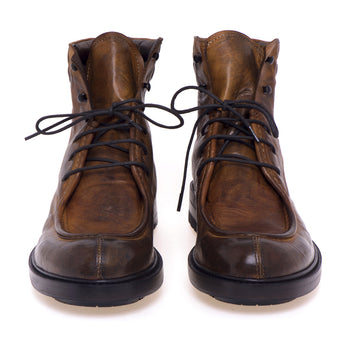 Pawelk's lace-up boot in aged leather - 5