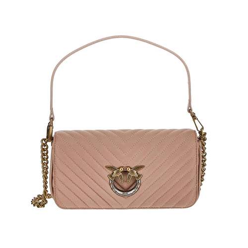 Pinko shoulder bag in quilted leather
