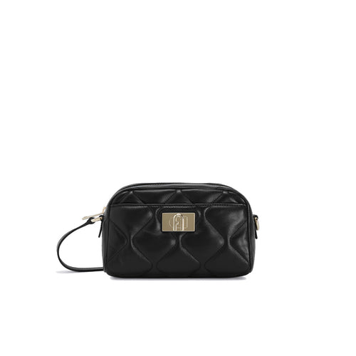Furla 1927 mini shoulder bag in quilted leather