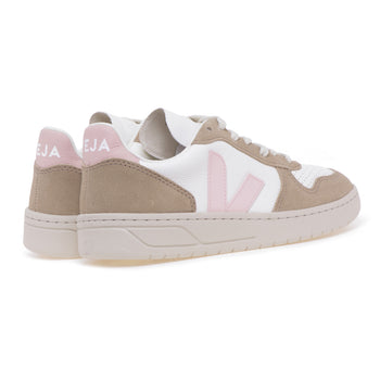 Veja V-10 sneaker in leather and suede - 3