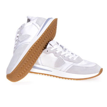 Philippe Model Tropez 2.1 sneaker in suede and fabric - 4