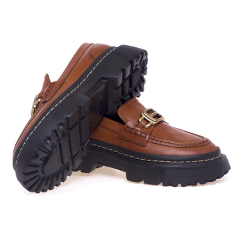 Hogan H629 leather loafer - 4