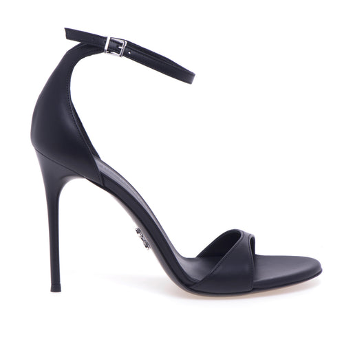 Sergio Levantesi leather sandal with 100 mm heel